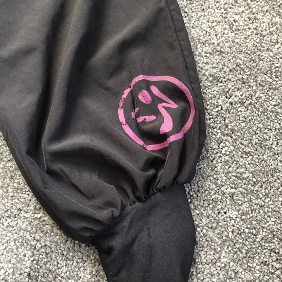 Zumba Harem Joggers Black Sz S - Picture 4 of 5